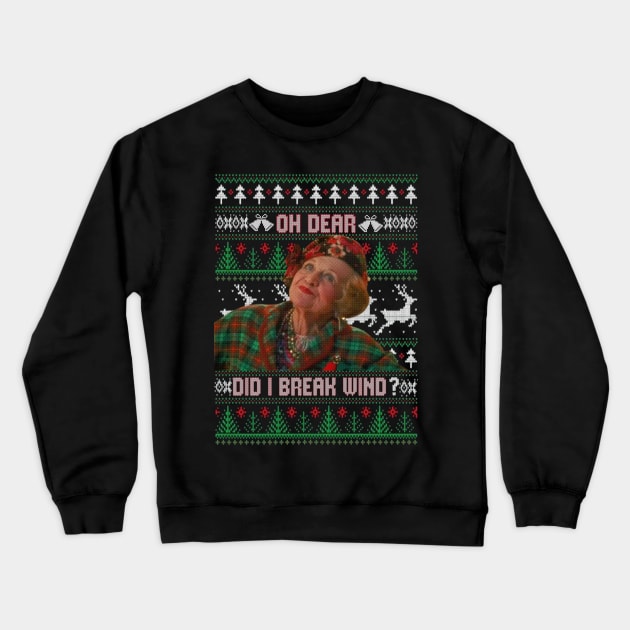 Oh Dear Did I Break Wind Crewneck Sweatshirt by Phenom Palace